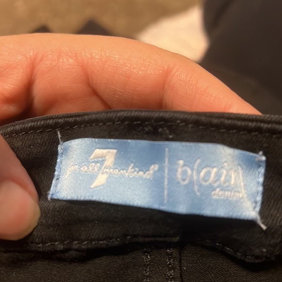 7 for all mankind b(air) denim the ankle skinny - Picture 8 of 12